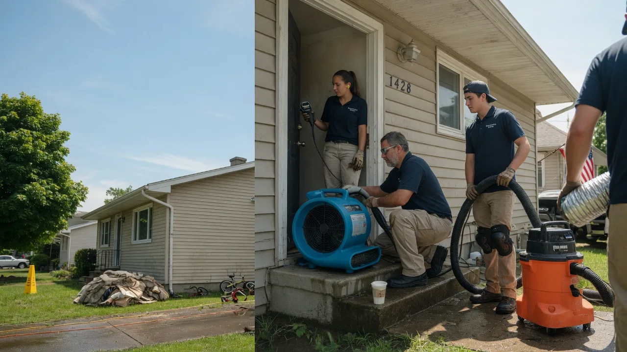 Water Damage Restoration in Paxton, IN near me